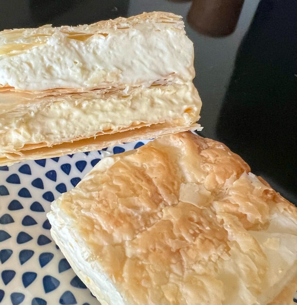 Cremeschnitten mit Qimiq Heidi